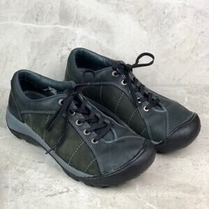Keen blue green lace-up sneakers 8